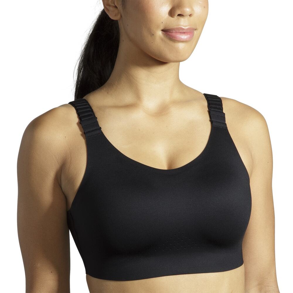 Brooks Dare Scoopback 2.0 Running Sports Bra Black 350086 Size 36 C/D